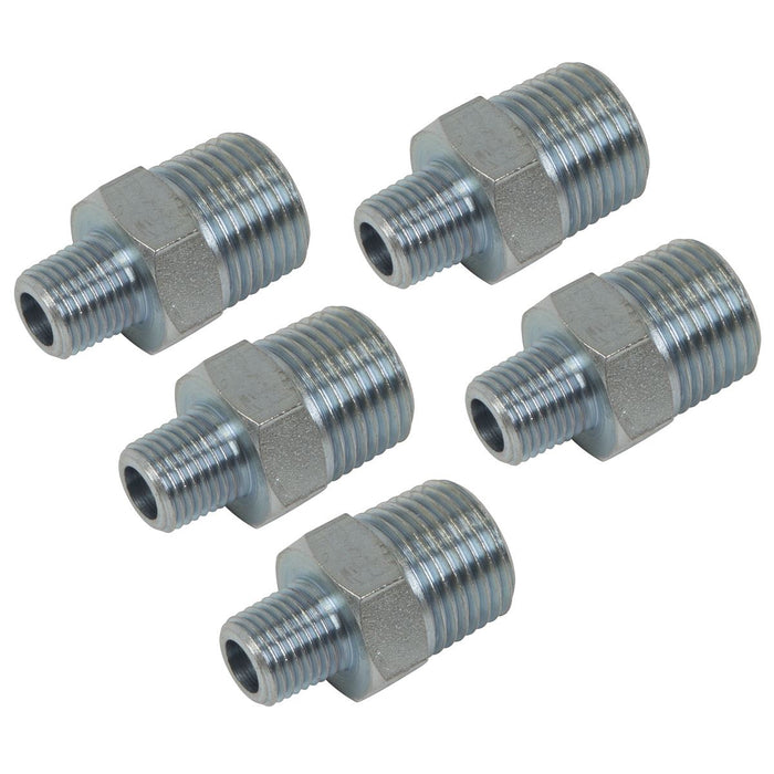 PCL PCL Reducing Union 1/2"BSPT to 1/4"BSPT - Pack of 5 AC101 PCL - Town Tools 