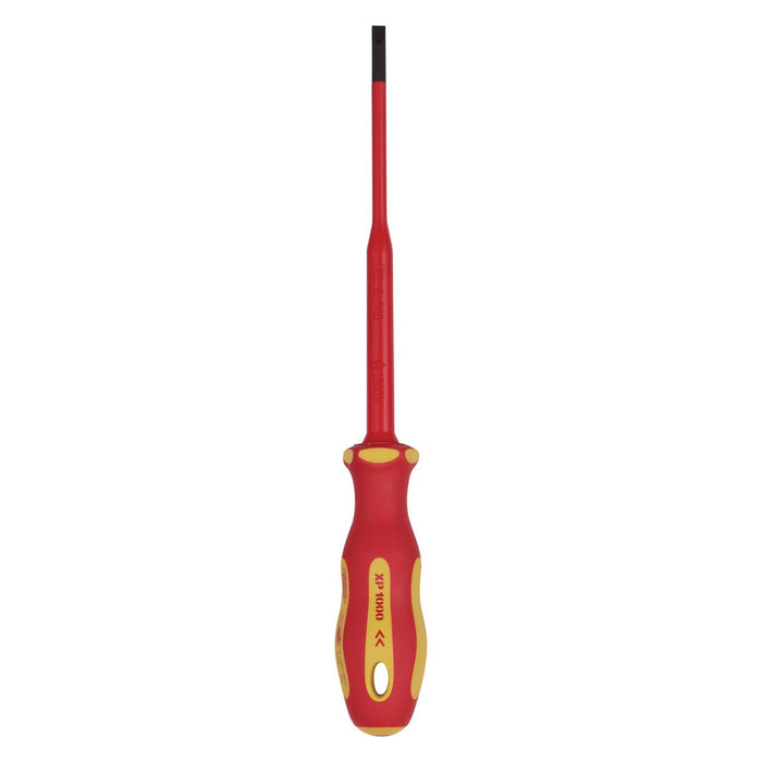 Draper XP1000 VDE Slimline Plain Slot Screwdriver, 3.5 x 100mm 02159