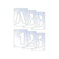 Scan Letter & Number Stencil Kit 100mm