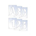 Scan Letter & Number Stencil Kit 100mm Scan - Town Tools