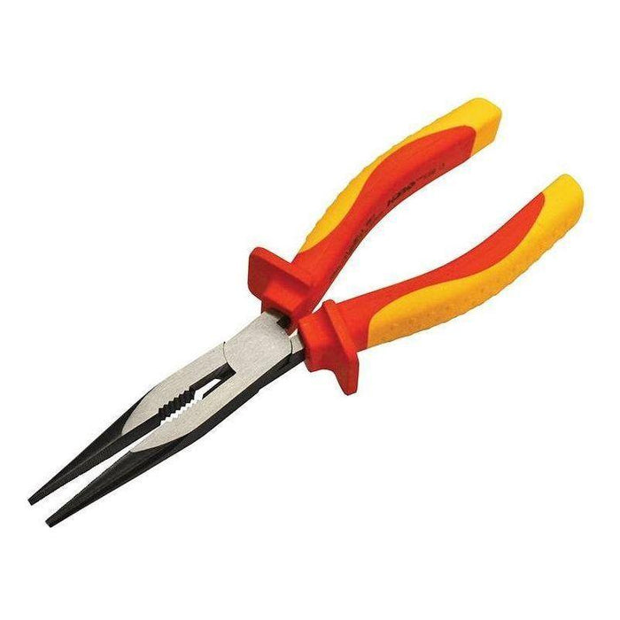 Faithfull Long Nose Pliers VDE 210mm Faithfull - Town Tools