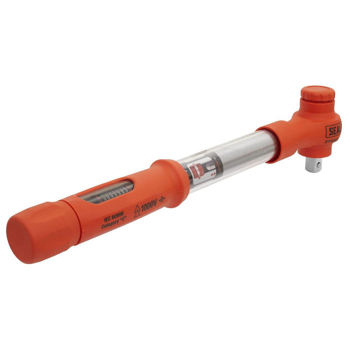 Sealey Premier Premier Insulated Torque Wrench 1/2"Sq Drive 20-100Nm STW807 Sealey Premier - Town Tools 