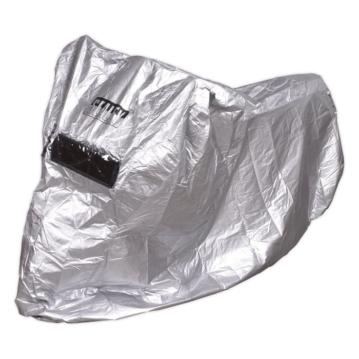 Sealey Motorcycle Cover Large 2460 x 1050 x 1370mm MCL Sealey - Town Tools 