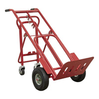 Sealey Sack Truck 3-in-1 with Pneumatic Tyres 250kg Capacity CST989