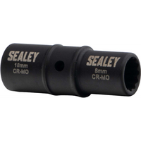 Sealey 1/4"Dr Flip Socket 8 x 10mm SX08-01