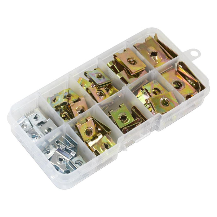 Sealey Spire Nut Assortment 74pc AB074SN Sealey - Town Tools 