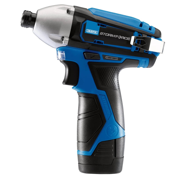 Draper Storm Force® 10.8V Power Interchange Impact Driver, 1/4" Hex. (Sold Bare)