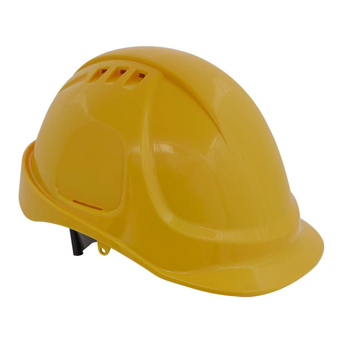 Worksafe Safety Helmet - Vented (Yellow) 502Y Worksafe - Town Tools 