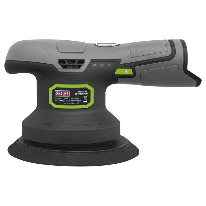 Sealey Dual Action Sander/Polisher Kit 10.8V SV10.8 Series150mm CP108VSP Sealey - Town Tools 