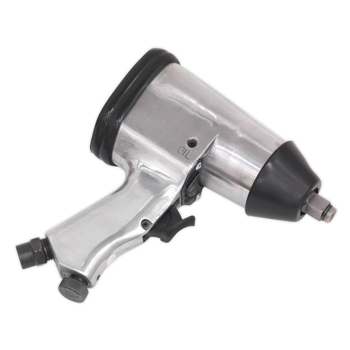 Siegen 1/2" Drive Air Impact Wrench Gun Rocking Dog Hammer 530Nm 1/4" BSP Siegen by Sealey - Town Tools 