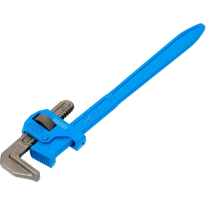 Draper Adjustable Pipe Wrench, 600mm, 73mm - 676