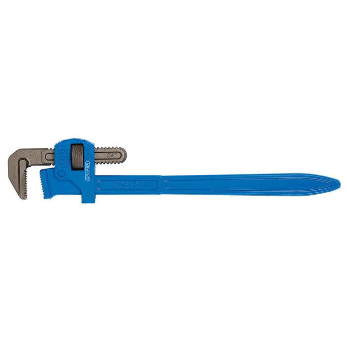 Draper Adjustable Pipe Wrench, 600mm, 73mm - 676