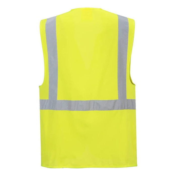 Portwest Berlin Executive Hi-Vis Vest - Yellow - Small