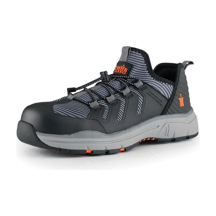 Scruffs Women's Argon Safety Trainers Black Size 3 / 36 Scruffs - Town Tools 