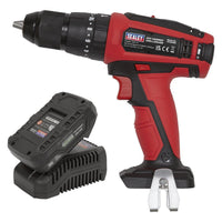 Sealey Combi Drill Kit13mm 20V 2Ah SV20 Series Lithium-ion CP20VDDKIT1