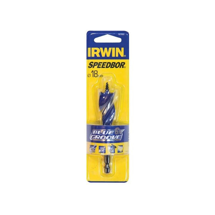 Irwin® Blue Groove 6X Stubby Wood Bit 18 x 100mm IRWIN® - Town Tools