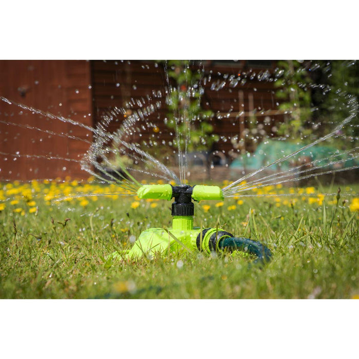 Sealey Adjustable Rotating Garden Sprinkler 3-Arm JS2023 Sealey - Town Tools 