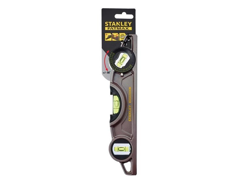 STANLEY Hand Tools FatMax Pro Torpedo Level 25cm STANLEY� Hand Tools - Town Tools