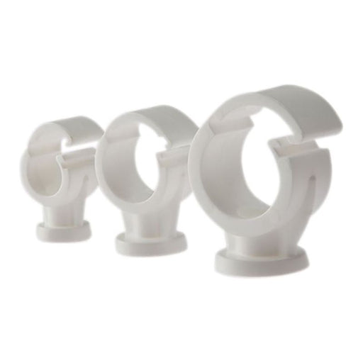 Forgefix Pipe Clip Single Cliplock 22mm Box 100 ForgeFix - Town Tools