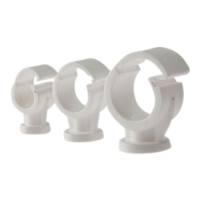 Forgefix Pipe Clip Single Cliplock 22mm Box 100 ForgeFix - Town Tools