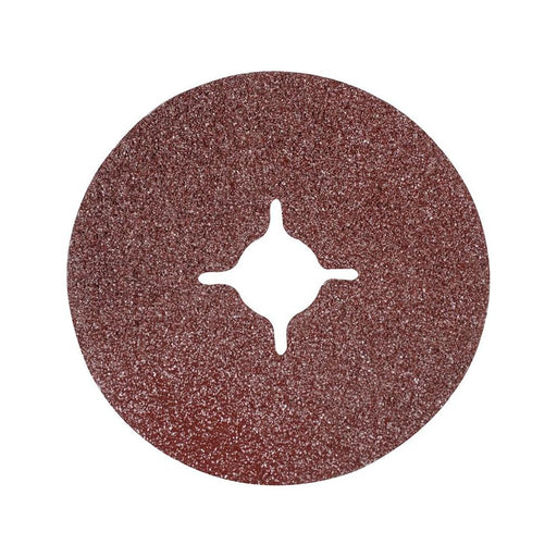Silverline Fibre Discs 115 x 22.23mm 10pk 115mm 36 Grit Silverline - Town Tools 