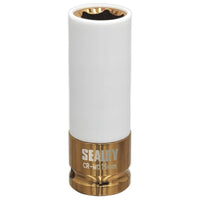 Sealey Alloy Wheel Impact Socket 19mm 1/2"Sq Drive SX03019