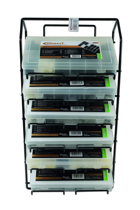 Connect Assorted Box Rack complete with Trim Clips. 36816 Connect Consumables - Town Tools 