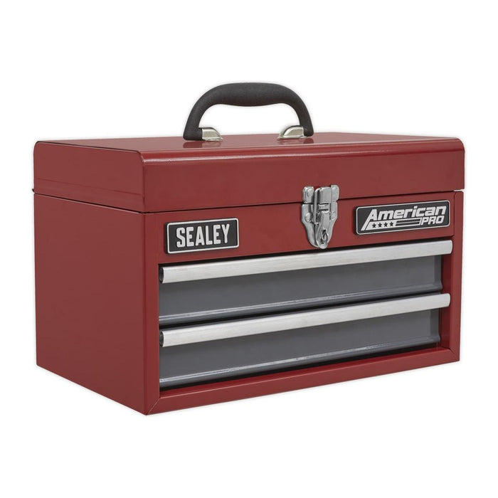 Sealey Toolbox 2 Drawer with Ball-Bearing Slides AP2602BB Sealey - Town Tools 