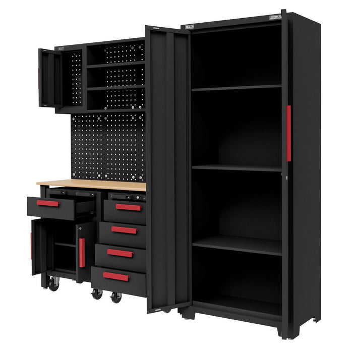 American Pro Complete Garage Storage System with 2 Mobile Trolleys APMS12OP American Pro - Town Tools 