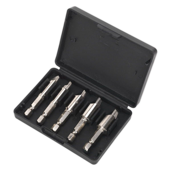 Sealey HSS Screw Extractor Set 5pc AK7228 Sealey - Town Tools 