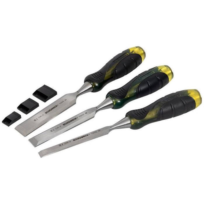 Roughneck Professional Bevel Edge Chisel Set, 3 Piece Roughneck - Town Tools
