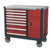 Sealey Mobile Workstation 8 Drawer with Ball-Bearing Slides AP2418 Sealey - Town Tools 