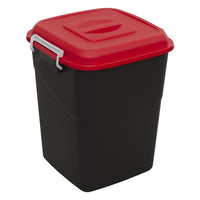 Sealey Refuse/Storage Bin 50L Red BM50R