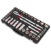 Premier Platinum Metric/Imperial Socket Set 1/2"Sq Drive 40pc Sealey Premier Platinum - Town Tools 