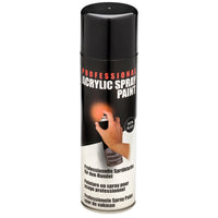 Non-Branded Satin Spray Paint, 400ml, Black - HGA-SB