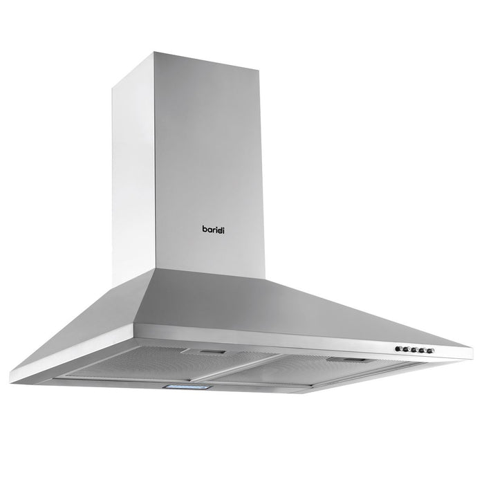 Baridi Cooker Hood with Carbon Filters 60cm - Stainless Steel DH126