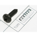 Sealey Rd head s/t screw m4.6 x 16 black