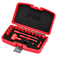 XP1000® VDE Metric Socket Set, 1/4" Sq. Dr. (17 Piece) - XP1000-1/4