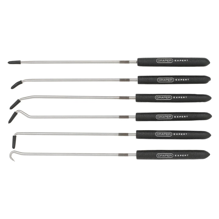 Draper Expert Hook and Pick Set, 250mm (6 Piece) - H&S SET
