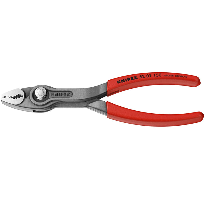 KNIPEX 82 01 150 SB TwinGrip Front and Side Gripping Pliers, 150m - 82 01 150 SB