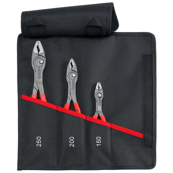 KNIPEX 00 19 61 V01 Twin Grip Slip Joint Pliers Set, 330mm, 3 Parts