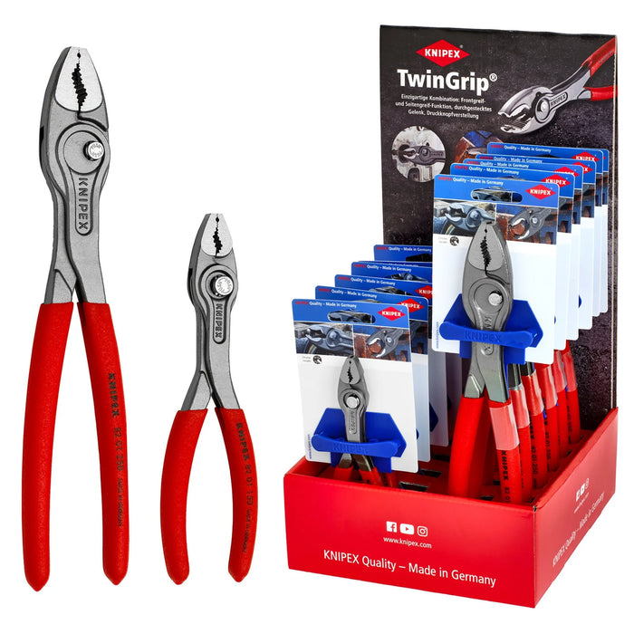 KNIPEX 00 18 01 V53 TwinGrip Front and Side Gripping Pliers