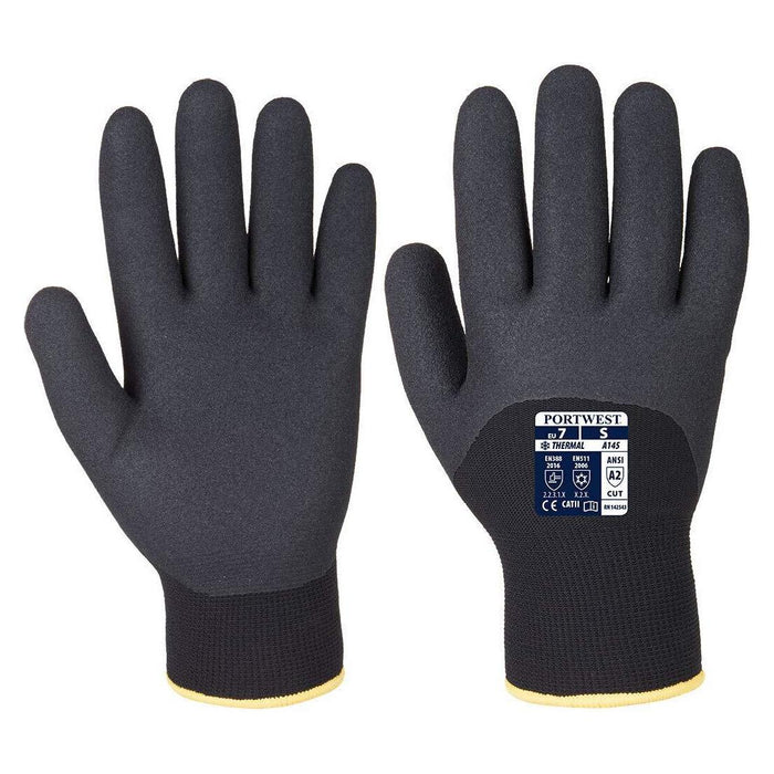 Portwest Arctic Winter Gloves - Black - Large