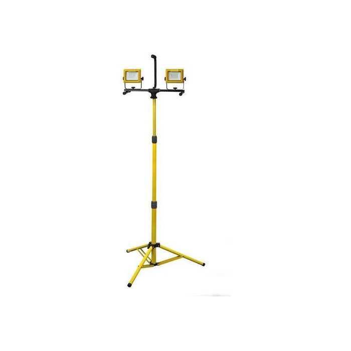 Faithfull Power Plus LED Twin Tripod Site Light 70W 240V Faithfull Power Plus - Town Tools