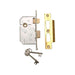 Union 2277 3 Lever Mortice Sashlock Polished Brass 65mm 2.5in Visi UNION - Town Tools