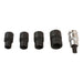 Laser Pentagon Socket & Bit Set 1/2"D 5pc 7811 Laser - Town Tools 