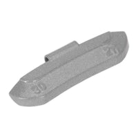 Sealey Wheel Weight 30g Hammer-On Zinc for Steel Wheels Pack of 100 WWSH30