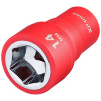 Draper XP1000 VDE Socket, 1/4" Sq. Dr., 14mm