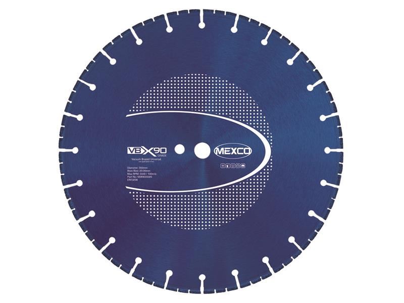 MEXCO VBX90 Grade Universal Diamond Blade 350 x 20mm MEXCO - Town Tools