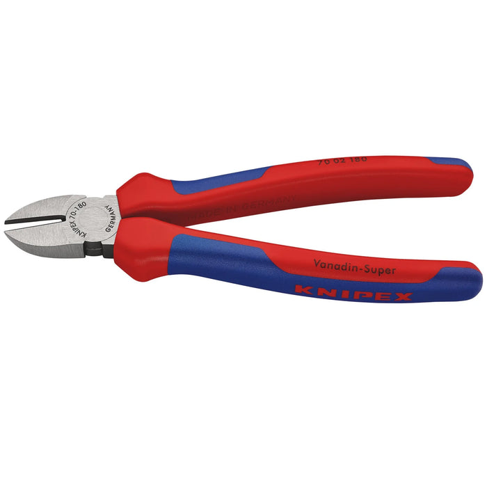 KNIPEX 70 02 180 Diagonal Cutter, 180mm - 70 02 180 SB